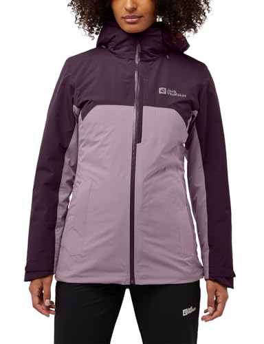 Jack Wolfskin Damen Hunberg 3in1 Jkt W, Wild Blossom, XL EU Jack Wolfskin Damen Hunberg 3in1 Jkt W, Wild Blossom, XL EU von Jack Wolfskin
