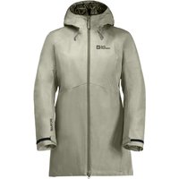 Jack Wolfskin Heidelstein Ins Jacket Women Wasserdichte Winterjacke Damen XS beige,grey seal von Jack Wolfskin