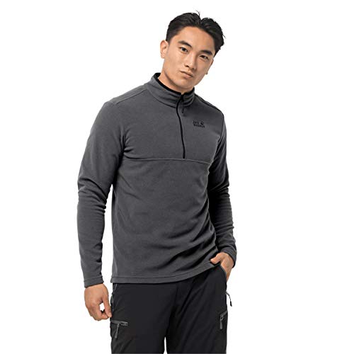 Jack Wolfskin Herren ARCO MEN Fleecepullover, Black Stripes, XXL Jack Wolfskin Herren ARCO MEN Fleecepullover, Black Stripes, XXL von Jack Wolfskin