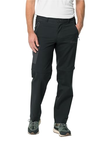 Jack Wolfskin Herren Active Track Zip Off M Outdoorhose, Phantom, 52 von Jack Wolfskin