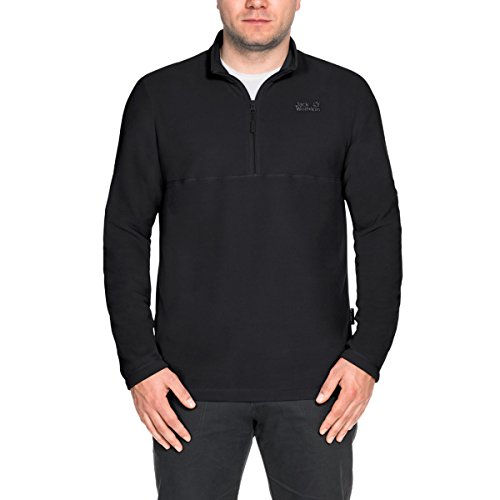 Jack Wolfskin Herren Fleecepullover Gecko, black, L, 1704141-6000004 von Jack Wolfskin