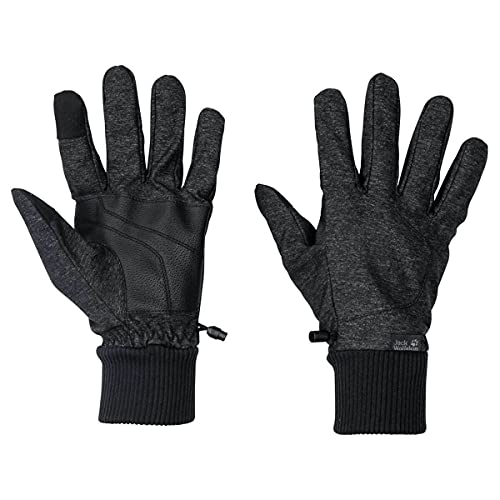 Jack Wolfskin Herren Handschuhe WINTER TRAVEL GLOVE MEN, black, S, 1907871-6000002 von Jack Wolfskin