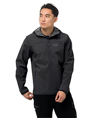 Jack Wolfskin Northern Point Herren Softshell Jacke, schwarz, S von Jack Wolfskin