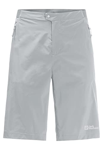 Jack Wolfskin Herren PRELIGHT Funktionsshorts grau S von Jack Wolfskin