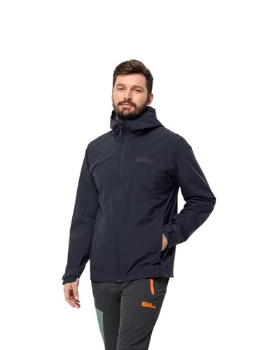 Jack Wolfskin Herren Robury 2l Jkt M Jacke, night blue, XXL EU von Jack Wolfskin