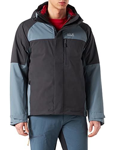 Jack Wolfskin Herren STETING Peak Jacket M Shell-Jacke, Phantom, 3X-Large von Jack Wolfskin