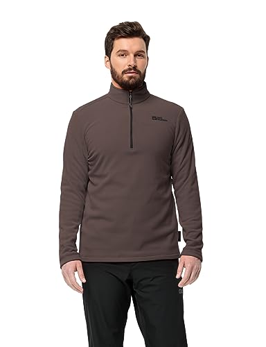 Jack Wolfskin Herren Taunus HZ M Pullover, red Earth, M von Jack Wolfskin