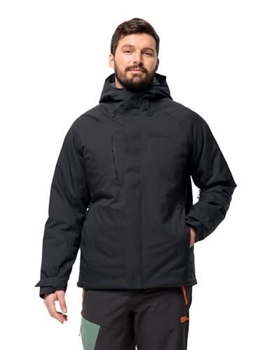 Jack Wolfskin Herren Troposphere Ins Jkt M Jacket, Schwarz, 3XL EU von Jack Wolfskin