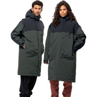 Jack Wolfskin Heumarkt 2L Parka Unisex Wasserdichter Wintermantel S grau slate green von Jack Wolfskin