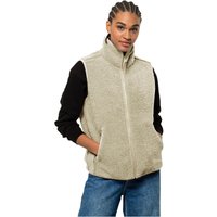 Jack Wolfskin High Curl Vest Women Fleeceweste Damen L beige panna cotta von Jack Wolfskin