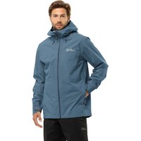 Jack Wolfskin Highest Peak 3L Jacket Men Regenjacke Herren 2XL blue nature blue von Jack Wolfskin