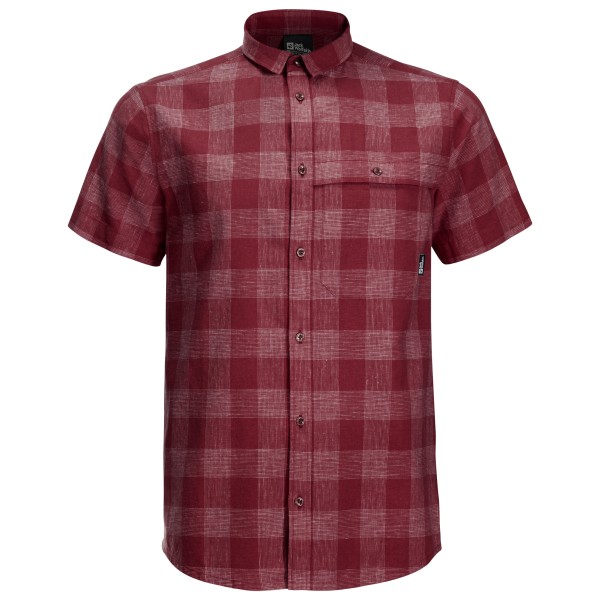 Jack Wolfskin - Highlands Shirt - Hemd Gr XXL rot von Jack Wolfskin