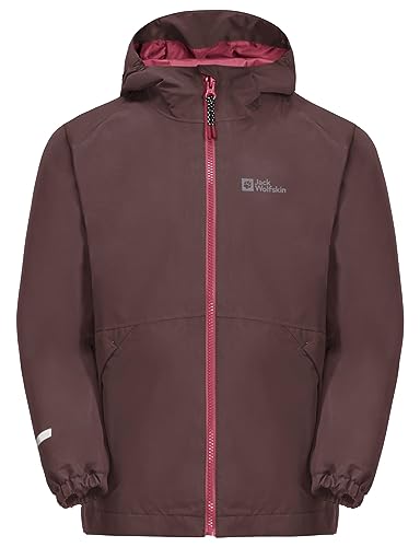 Jack Wolfskin Unisex Kinder Iceland 3IN1 K Jacket, Boysenberry, 92 Jack Wolfskin Unisex Kinder Iceland 3IN1 K Jacket, Boysenberry, 92 von Jack Wolfskin