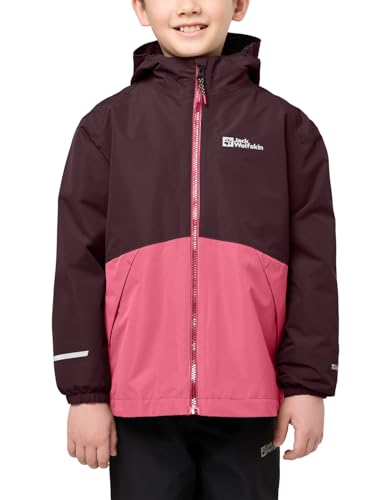 Jack Wolfskin Unisex Kinder Iceland 3in1, Boysenberry/pink, 164 EU Jack Wolfskin Unisex Kinder Iceland 3in1, Boysenberry/pink, 164 EU von Jack Wolfskin