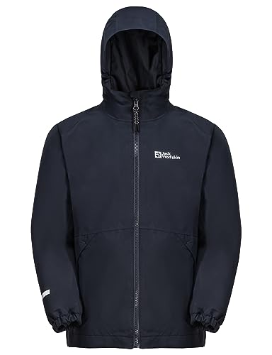 Jack Wolfskin Unisex Kinder Iceland 3in1, Night Blue, 128 EU Jack Wolfskin Unisex Kinder Iceland 3in1, Night Blue, 128 EU von Jack Wolfskin