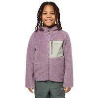 Jack Wolfskin Ice Curl Hood Jacket Kids Fleecejacke Kinder 164 wild blossom wild blossom von Jack Wolfskin