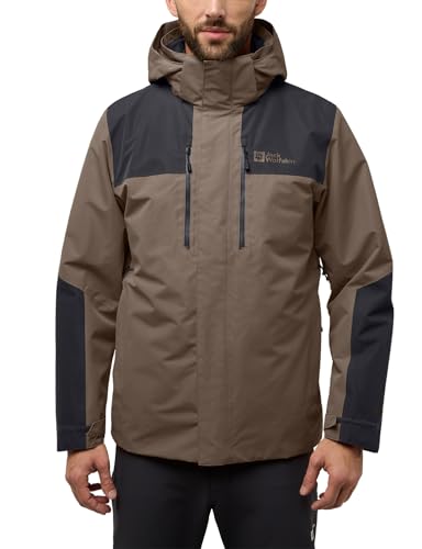 Jack Wolfskin Herren Jasper 3in1 Jkt M, Cold Coffee, M EU Jack Wolfskin Herren Jasper 3in1 Jkt M, Cold Coffee, M EU von Jack Wolfskin