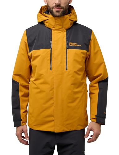 Jack Wolfskin Herren Jasper 3in1 Jkt M, Safflower, M EU Jack Wolfskin Herren Jasper 3in1 Jkt M, Safflower, M EU von Jack Wolfskin