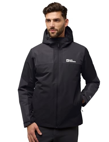 Jack Wolfskin Herren Jasper Ins Jkt M, Schwarz, XL EU Jack Wolfskin Herren Jasper Ins Jkt M, Schwarz, XL EU von Jack Wolfskin