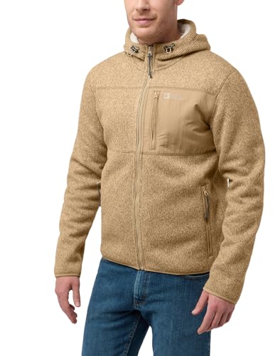 Jack Wolfskin Herren Kaminfeuer Hooded Jkt M, Anis, S EU Jack Wolfskin Herren Kaminfeuer Hooded Jkt M, Anis, S EU von Jack Wolfskin