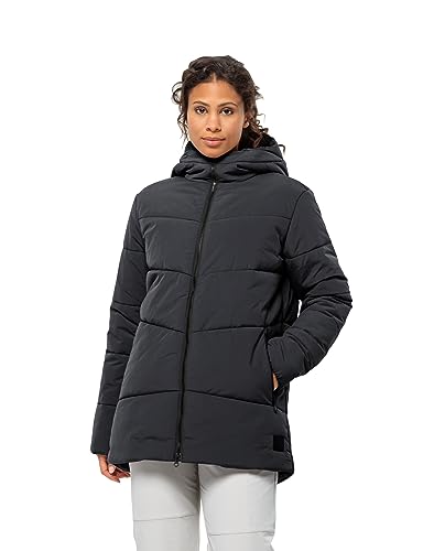 Jack Wolfskin Damen KAROLINGER Long JKT W Jacket, Phantom, S von Jack Wolfskin