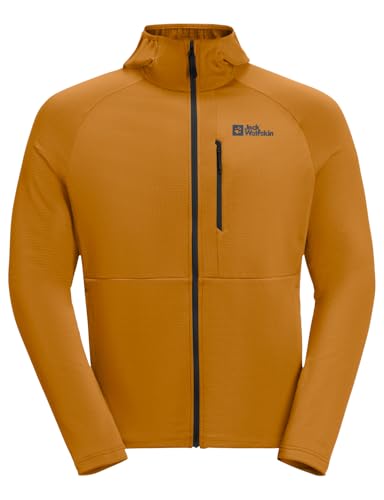 Jack Wolfskin Herren Kolbenberg Hooded Fz M, Safflower, 3XL EU Jack Wolfskin Herren Kolbenberg Hooded Fz M, Safflower, 3XL EU von Jack Wolfskin