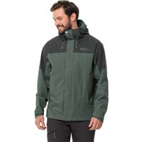 Jack Wolfskin Kammweg 2L Jacket Men Regenjacke Herren L green Hedge Green von Jack Wolfskin