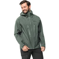 Jack Wolfskin Kammweg 3L Jacket Men Hardshell Trekking-Regenjacke Herren XL green Hedge Green von Jack Wolfskin