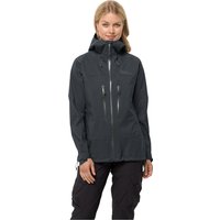 Jack Wolfskin Kammweg 3L Jacket Women Regenjacke Damen XXL grey,black Phantom von Jack Wolfskin