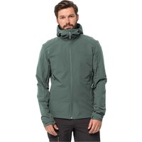 Jack Wolfskin Kammweg Jacket Men Trekking-Softshelljacke Herren XXL green Hedge Green von Jack Wolfskin