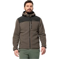 Jack Wolfskin Kammweg Pile FZ Men Trekking-Fleecejacke Herren M cold coffee cold coffee von Jack Wolfskin