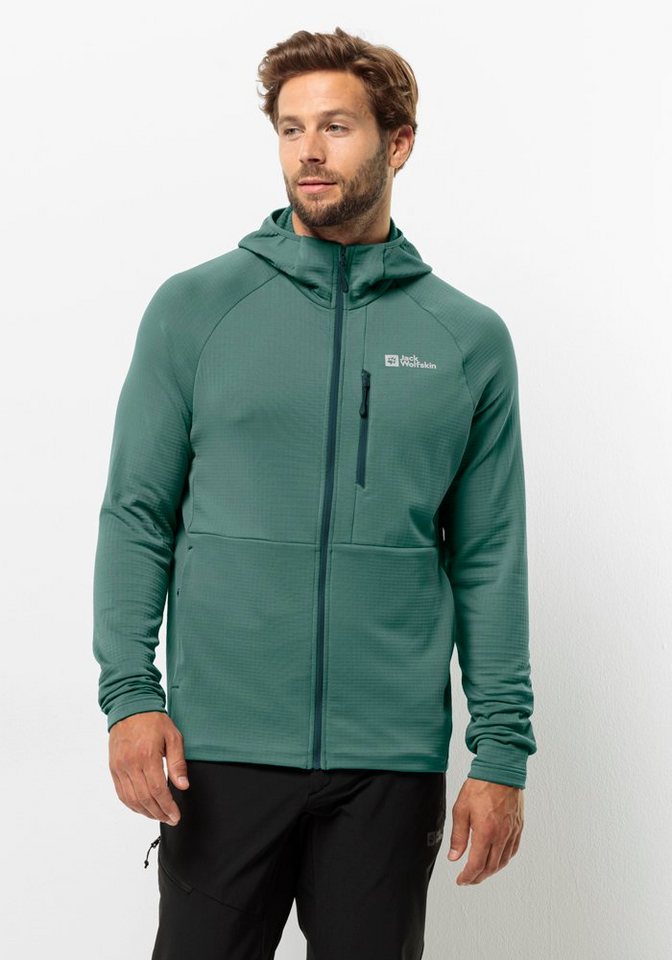 Jack Wolfskin Fleecejacke KOLBENBERG HOODED FZ M von Jack Wolfskin