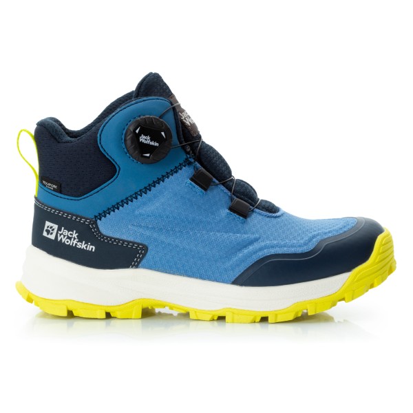 Jack Wolfskin - Kid's Cyrox Texapore Dial Mid - Wanderschuhe Gr 31;32;33;34;35;36;37;38;39;40 blau;schwarz von Jack Wolfskin