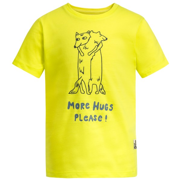 Jack Wolfskin - Kid's More Hugs T - T-Shirt Gr 92 gelb von Jack Wolfskin