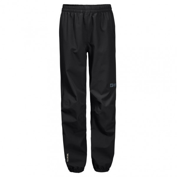 Jack Wolfskin - Kid's Rainy Days Pants - Regenhose Gr 104;92 blau;schwarz von Jack Wolfskin