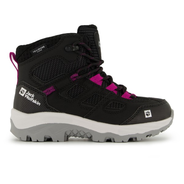 Jack Wolfskin - Kid's Vojo Texapore Mid - Wanderschuhe Gr 28;29;30;33;34;37;39 grau;rosa;schwarz von Jack Wolfskin