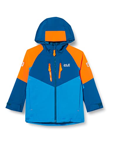 Jack Wolfskin Kinder SNOW JACKET KIDS wasserdichte Skijacke, Dark Cobalt, 140 von Jack Wolfskin