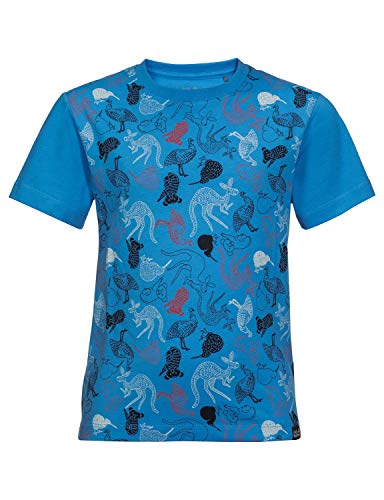 Jack Wolfskin Kinder Walhalla Hills T-Shirt, Sky Blue Allover, 128 Jack Wolfskin Kinder Walhalla Hills T-Shirt, Sky Blue Allover, 128 von Jack Wolfskin