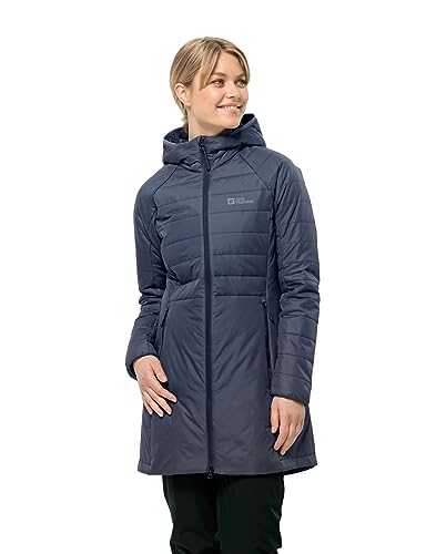 Jack Wolfskin LAPAWA INS COAT W, Graphite, Size: S von Jack Wolfskin