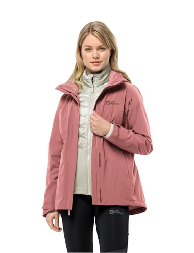Jack Wolfskin Damen Luntal 3in1 Jkt W, Mineral Red, XS EU Jack Wolfskin Damen Luntal 3in1 Jkt W, Mineral Red, XS EU von Jack Wolfskin