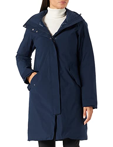 Jack Wolfskin Leichter, sehr warmer und schlichter Daunenmantel aus recyceltem TEXAPORE-Material, midnight blue, XL von Jack Wolfskin