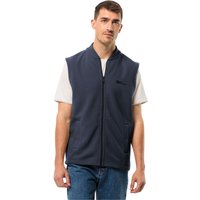 Jack Wolfskin Light Curl Vest Men Fleeceweste Herren S blue night blue von Jack Wolfskin