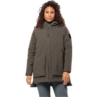 Jack Wolfskin Luisenplatz Jacket Women Wasserdichte Winterjacke Damen L cold coffee cold coffee von Jack Wolfskin