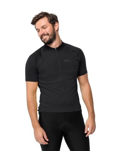 Jack Wolfskin Herren MOROBBIA FZ T M Fahrradjacke, Black, M Jack Wolfskin Herren MOROBBIA FZ T M Fahrradjacke, Black, M von Jack Wolfskin
