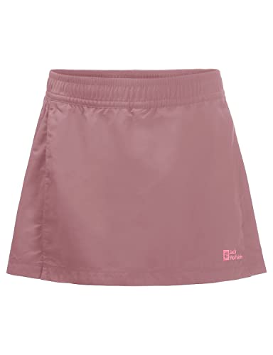 Jack Wolfskin Mädchen Sun Skort G Rock, ash Mauve, 164 von Jack Wolfskin