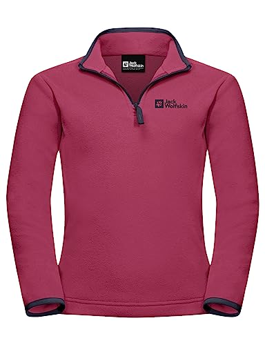 Jack Wolfskin Unisex Kinder Taunus Halfzip K Pullover, Dark Fuchsia, 164 von Jack Wolfskin