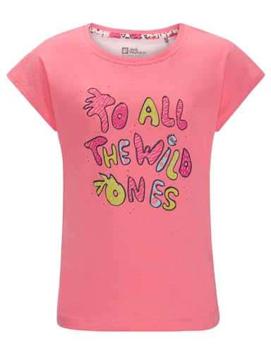 Jack Wolfskin Mädchen Villi T G T-Shirt Shortsleeve, pink Lemonade, 92 Jack Wolfskin Mädchen Villi T G T-Shirt Shortsleeve, pink Lemonade, 92 von Jack Wolfskin