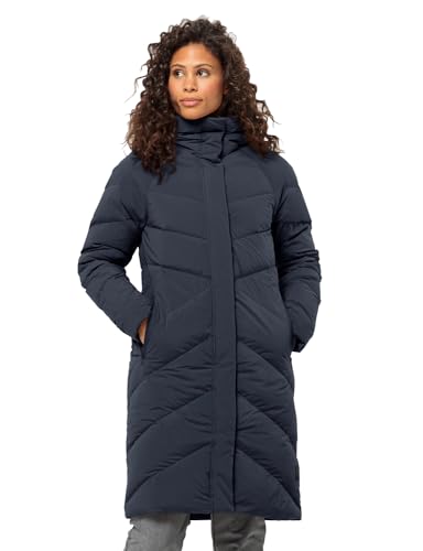 Jack Wolfskin Damen MARIENPLATZ Coat W Daunenmantel, Night Blue, XXL von Jack Wolfskin