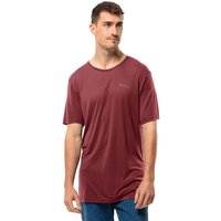 Jack Wolfskin Mola T-Shirt Men Funktionsshirt Herren M red Deep Ruby von Jack Wolfskin