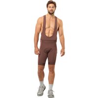 Jack Wolfskin Morobbia BIB Shorts Men Fahrradshorts mit Trägern Herren S dark rust Dark Rust von Jack Wolfskin